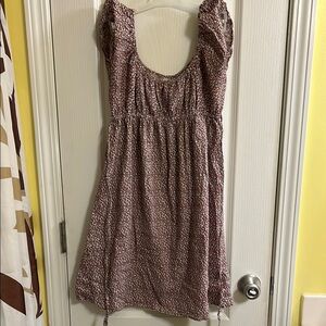 Circle Print Women's Dress